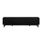 Middlebrook Designs Scandi Faux Rattan-Door TV Stand