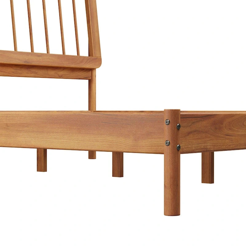 Middlebrook Designs Boho Solid Wood King Spindle Bed