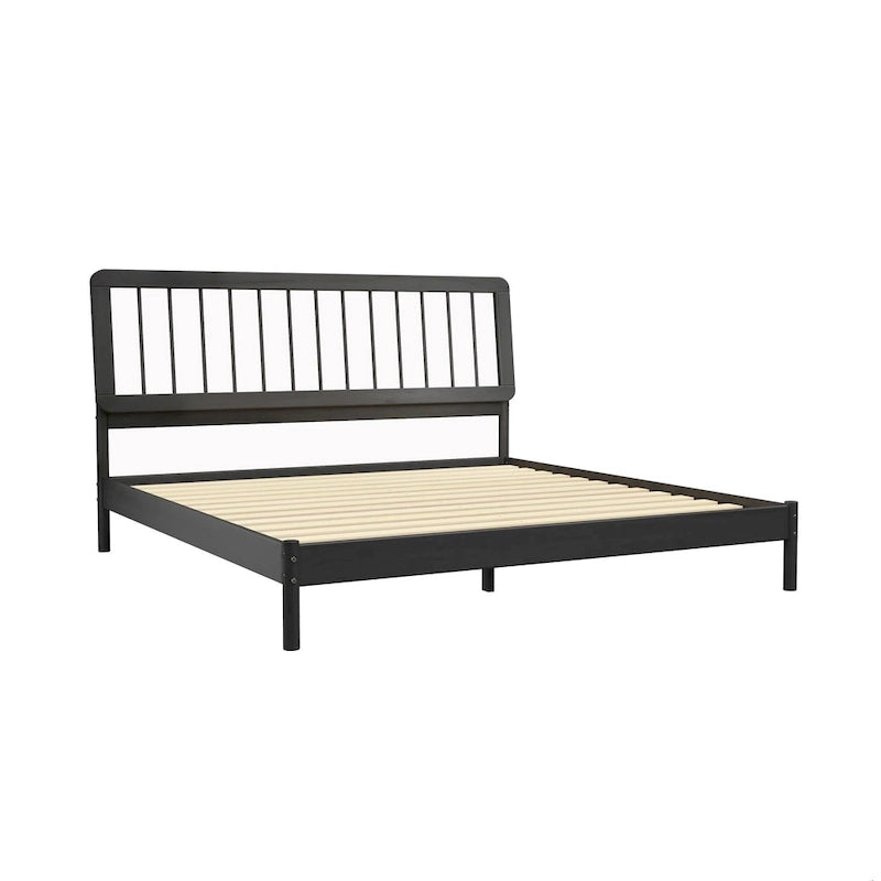 Middlebrook Designs Boho Solid Wood King Spindle Bed