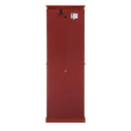 Lighted Glass Curio Display Cabinet,Display Cabinet,Glass Storage Cabinet Glass Wine cabinet Wood Frame Toy Display