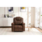 Power Lift Recliner Chair with Massage,Heat for Elderly,Overstuffed Wide Recliners,Heavy Duty,Safety Motion Reclining Mechanism