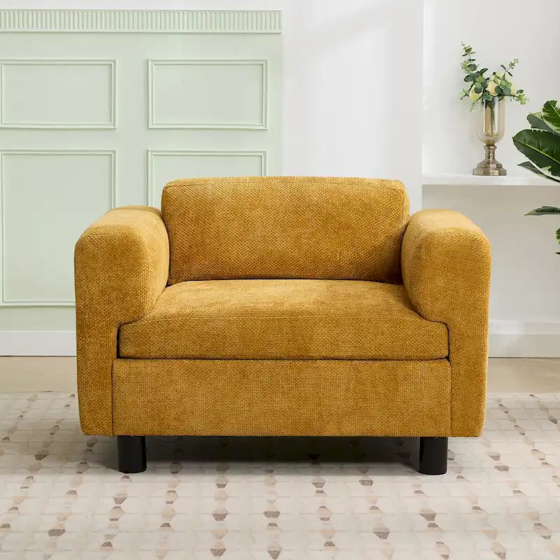 Modern Oversized Armchair Comfy Accent Chair