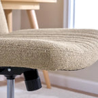 Bush Furniture Sutton Armless Computer Chair Without Wheels