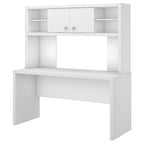 Echo 60W Credenza Desk with Hutch by Bush Business Furniture