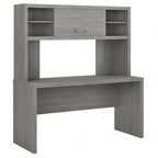 Echo 60W Credenza Desk with Hutch by Bush Business Furniture
