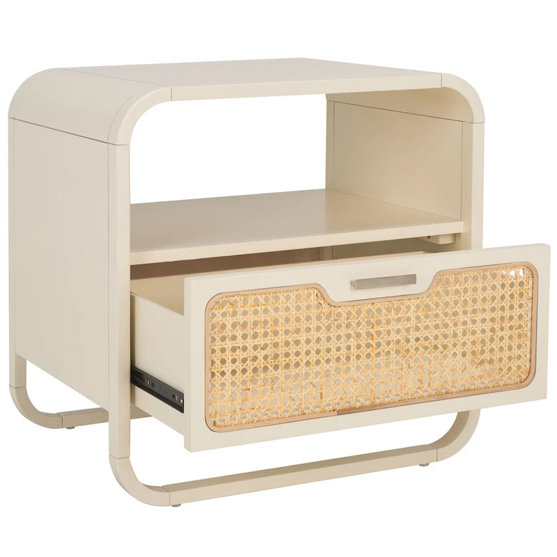 SAFAVIEH Yamilex 1-Drawer Nightstand (Fully Assembled)