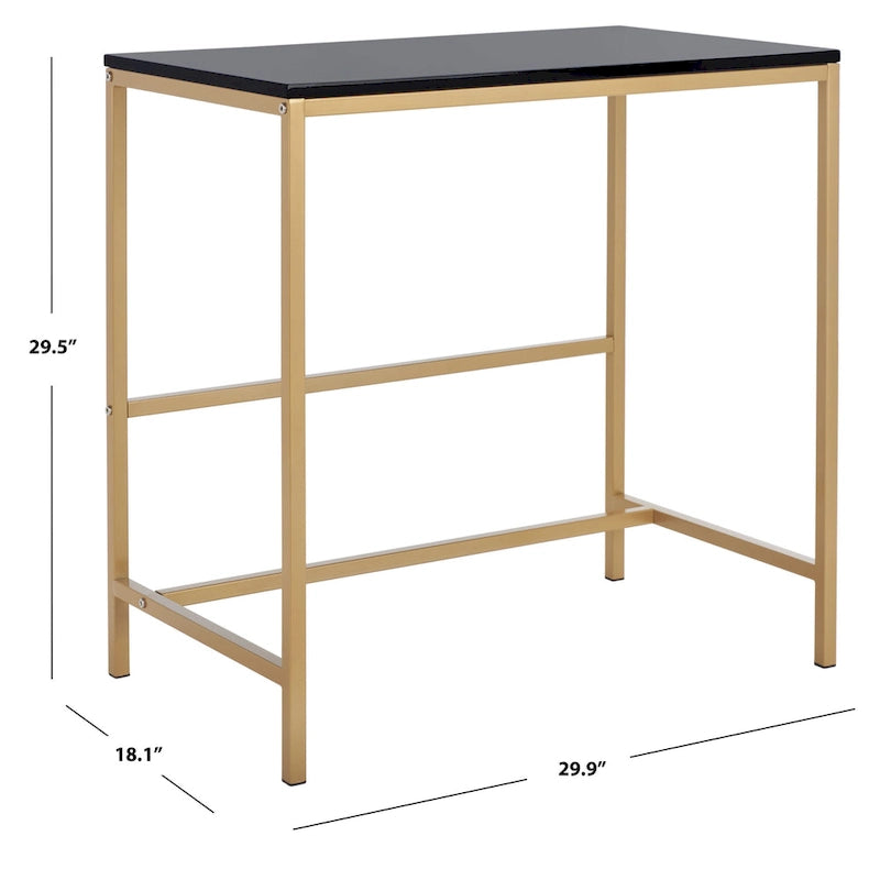 SAFAVIEH Aleen Glossy Wooden Desk