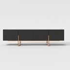 78.7 TV Stand, Entertainment Center with Faux Marble Top
