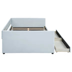 Full Size Upholstery Daybed with Two Storage Drawers