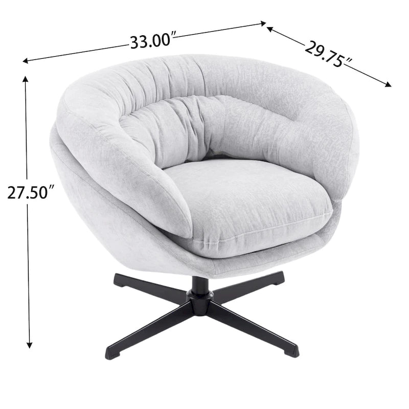 Liamer Swivel Club Chair by