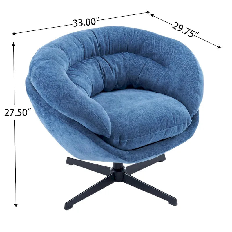 Liamer Swivel Club Chair by