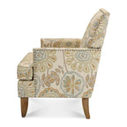 GDFStudio - Bella Modern Accent Chair for Living Room with Birch Legs and Comfortable Fabric Upholstery