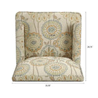 GDFStudio - Bella Modern Accent Chair for Living Room with Birch Legs and Comfortable Fabric Upholstery
