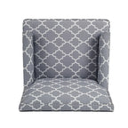 GDFStudio - Bella Modern Accent Chair for Living Room with Birch Legs and Comfortable Fabric Upholstery