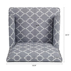 GDFStudio - Bella Modern Accent Chair for Living Room with Birch Legs and Comfortable Fabric Upholstery
