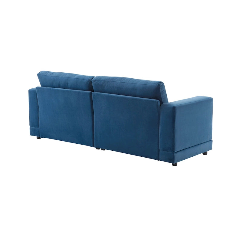 Christopher Knight Home - Grace 81 Modern Upholstery Sofa Loveseat with Square Arms