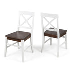 Anele Farmhouse Acacia Dining Chairs (Set of 2) by GDFStudio