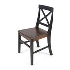 Anele Farmhouse Acacia Dining Chairs (Set of 2) by GDFStudio