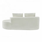 Modern Curved Sectional Sofa with High-Quality Upholstery and Spacious Seating