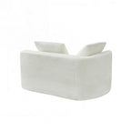 Modern Curved Sectional Sofa with High-Quality Upholstery and Spacious Seating