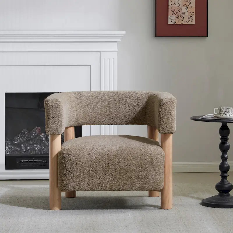 Christopher Knight Home - James Living Room Fabric Accent Chair