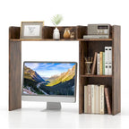 Costway Desk Bookshelf Desktop Storage Organizer Display Shelf Rack