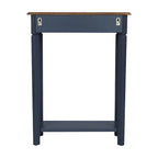 Marnie Two-tone 1-drawer Solid Wood Console Accent Table with Shelf by