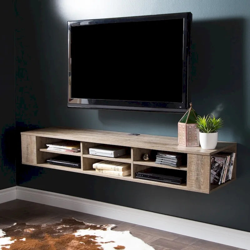 South Shore City Life 66 Wide Wall Mounted Console