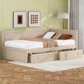 Merax Twin Size Wood Daybed with Trundle/Drawers