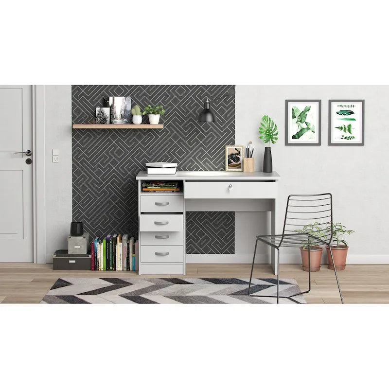 Porch & Den Skylar 5-drawer Desk
