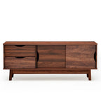 Gymax TV Stand for TV up to 60 Media Console Table Storage with - See Details