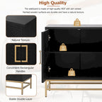 Sideboard Buffet Cabinet with Adjustable Shelves
