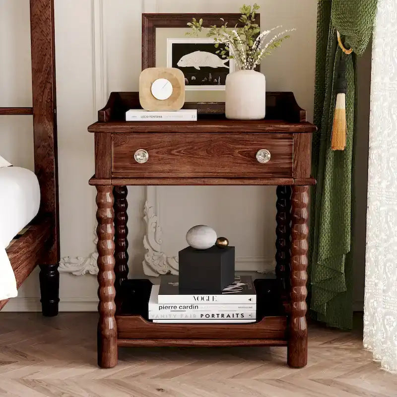 4-Pieces Retro Style Bedroom Sets by Harper&Bright Designs