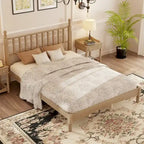 4-Pieces Retro Style Bedroom Sets by Harper&Bright Designs