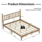 4-Pieces Retro Style Bedroom Sets by Harper&Bright Designs
