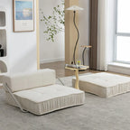 Convertible Sofa Bed,Modern Chenille Upholstered Sleeper Chair