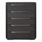Furniture of America Addeso Modern Solid Wood 5-Drawer Chest