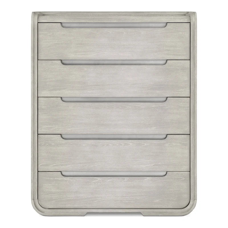 Furniture of America Addeso Modern Solid Wood 5-Drawer Chest