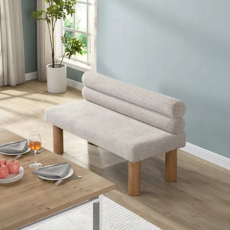 Christopher Knight Home- Arnhem Upholstered Dining Bench