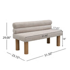 Christopher Knight Home- Arnhem Upholstered Dining Bench