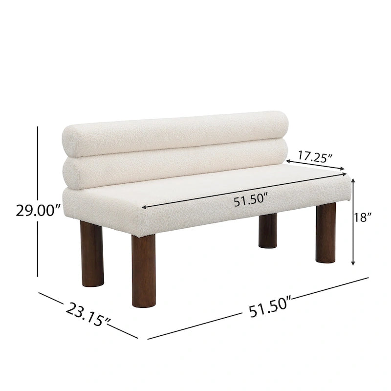Christopher Knight Home- Arnhem Upholstered Dining Bench