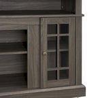 58 Classic TV Stand with Open & Closed Storage for TVs Up to 65