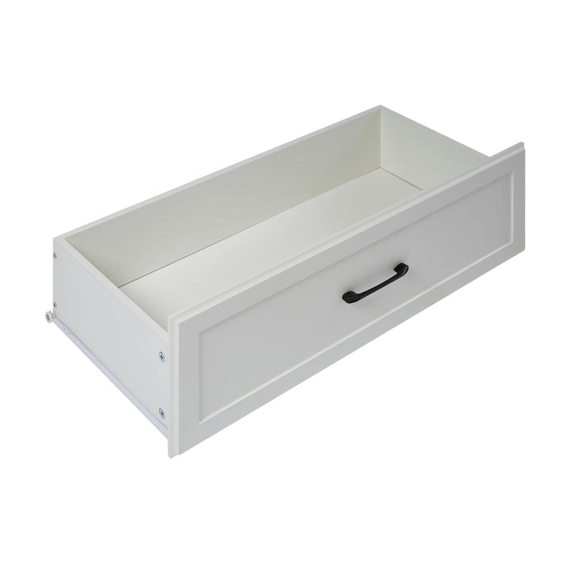Farmhouse 5-Drawer Gentlemen's Chest, Tall Chest of Drawers, Organizer Storage for Living Room