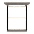 Fontana Adjustable Diamond-tufted Arched Back Bed by