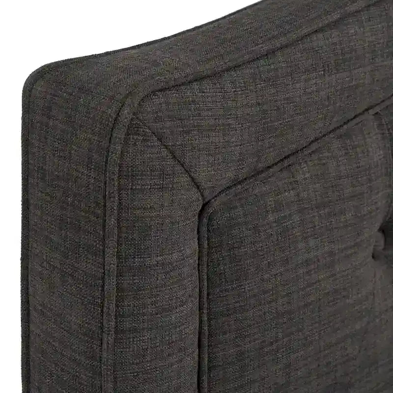 Fontana Adjustable Diamond-tufted Arched Back Bed by