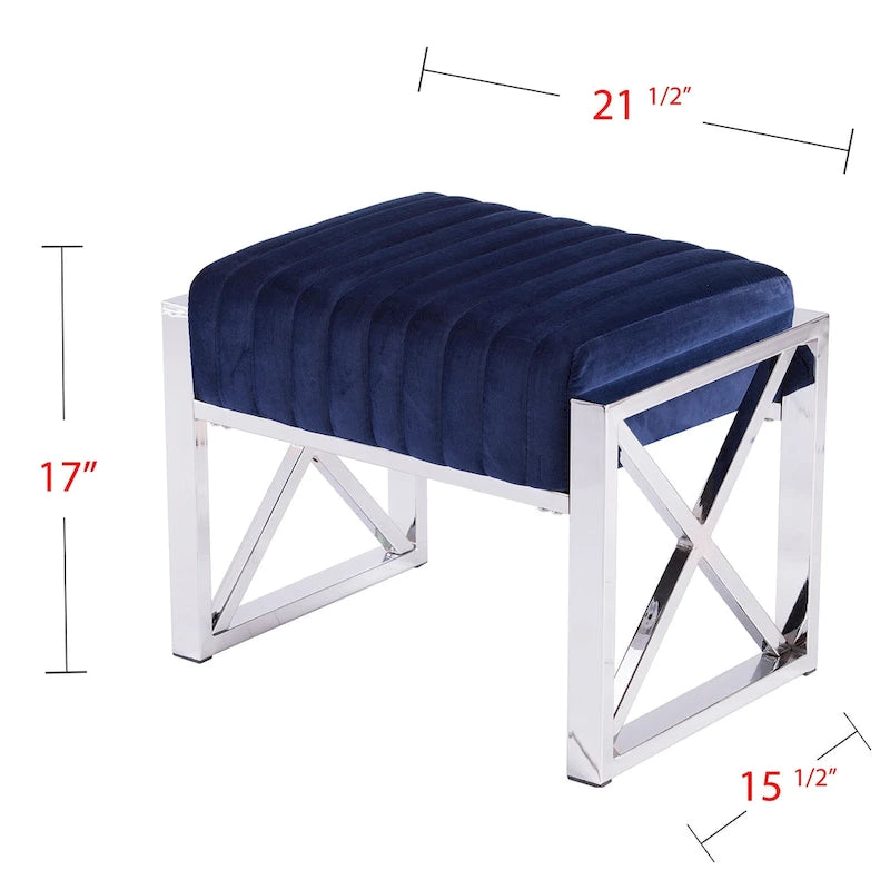 Brent Fabric Ottoman