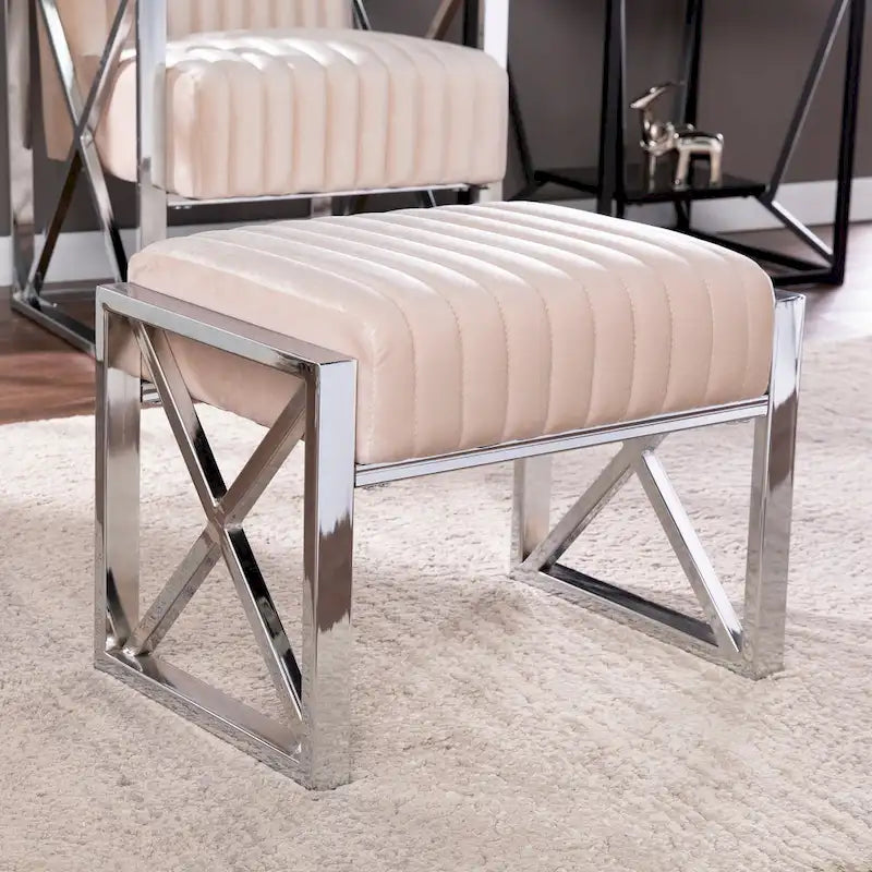 Brent Fabric Ottoman