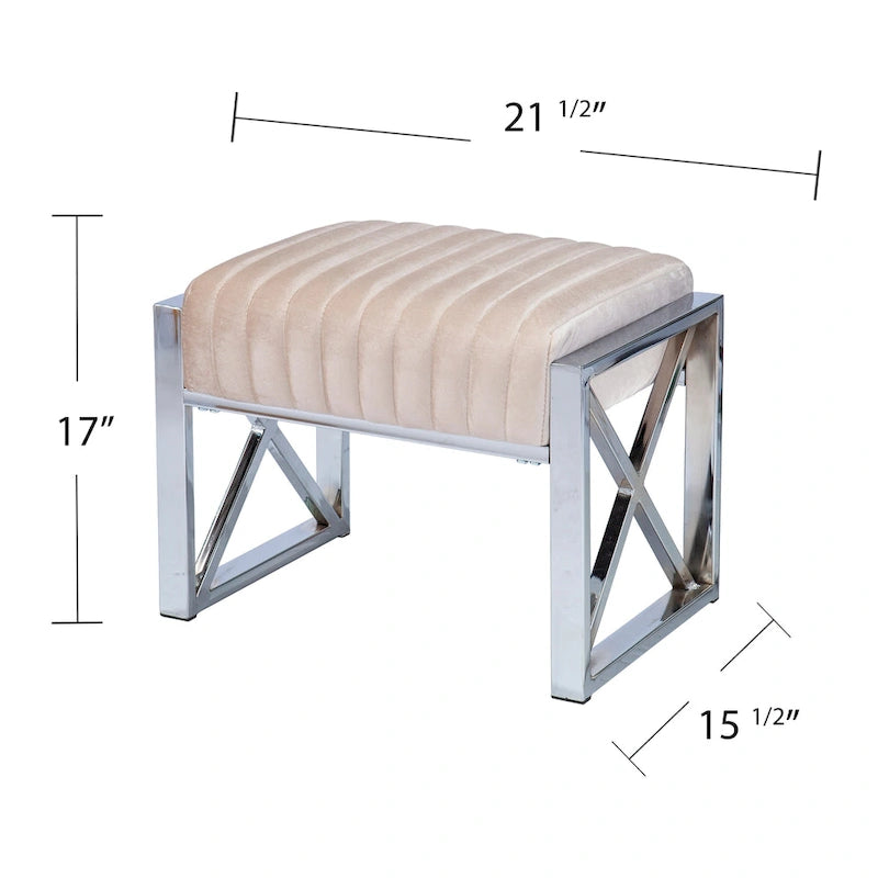 Brent Fabric Ottoman