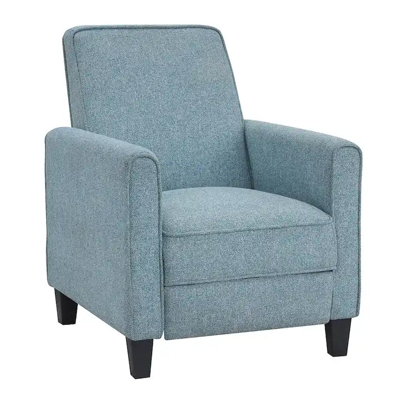 Haynes Traditional Fabric Welted Padded Recliner Chair by Furniture of America