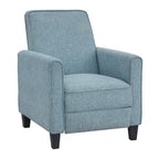 Haynes Traditional Fabric Welted Padded Recliner Chair by Furniture of America